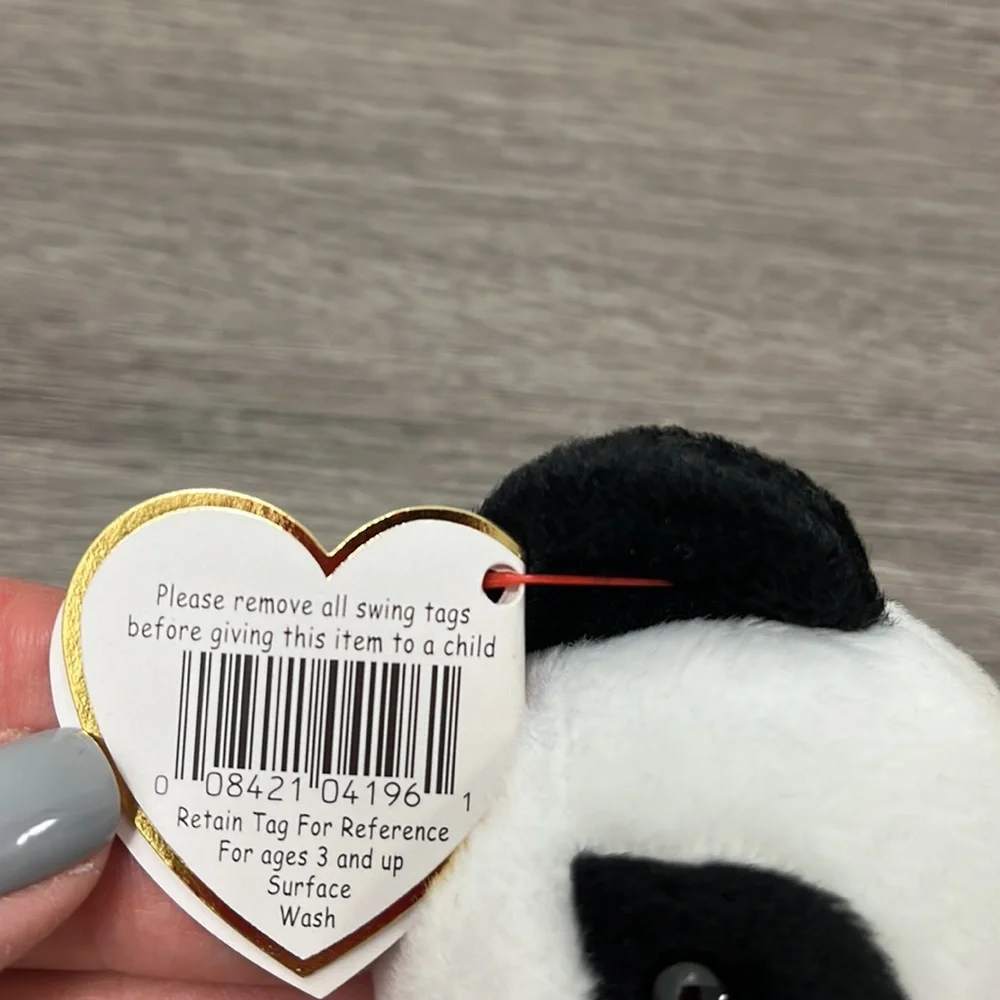 Beanie Babies Fortune the Panda Bear